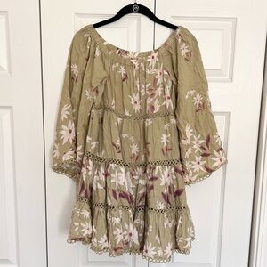 Fun Off the Shoulder Mini Dress Sz S